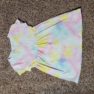 Tie-dye Cotton Dress